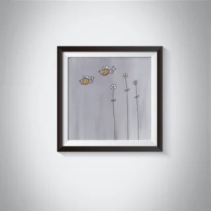 Pen & Ink Illustration Yearning Bee Art Print
