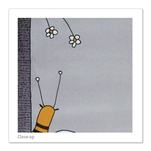Pen & Ink Illustration Yearning Snail Art Print - Image 3